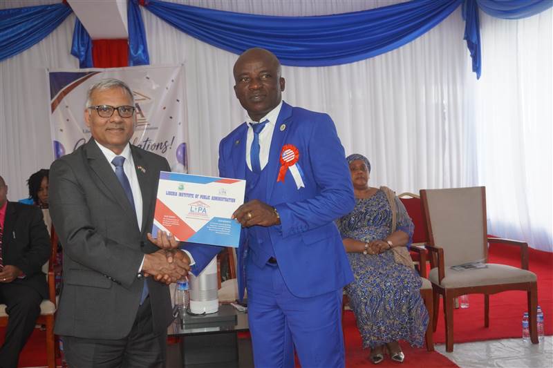 Ambassador as Guest Speaker at  Graduation Ceremony by Liberia Institute of Public Administration (LIPA) – 16 July 2026